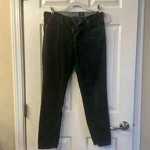 Dark green corduroy pants